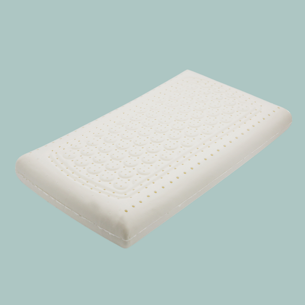All natural dunlop latex low loft, with dual pin holes