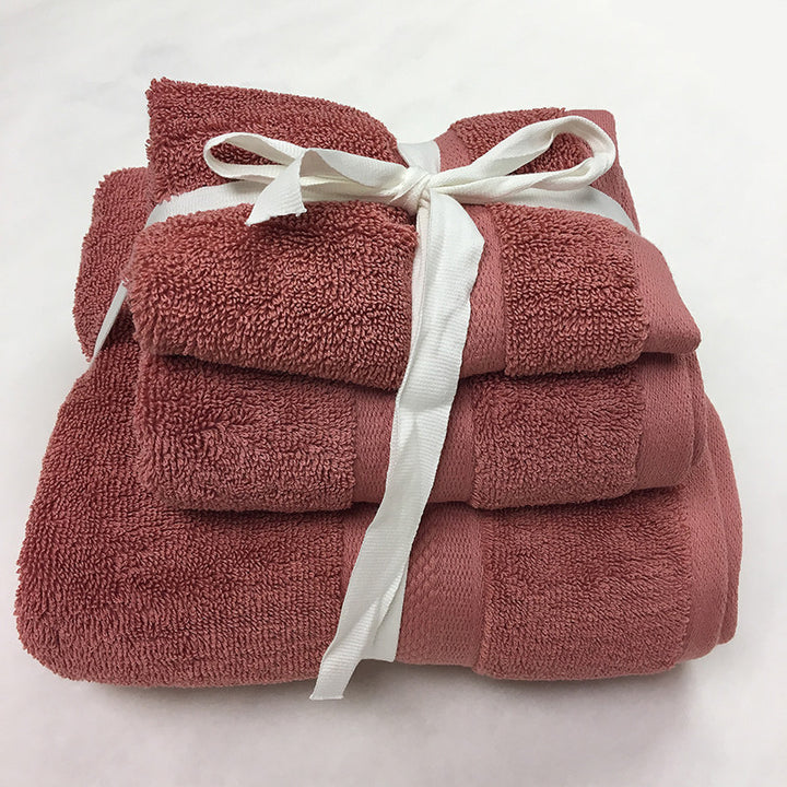 Organic Cotton Terry Bath Towels Set USA