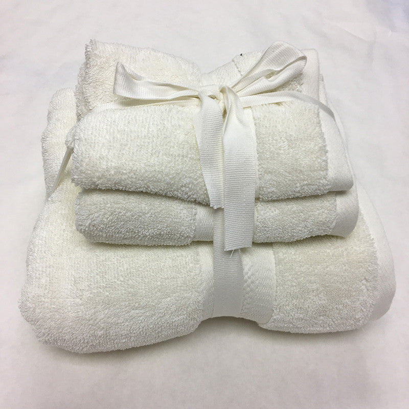 Organic Cotton Terry Bath Towels Set Online