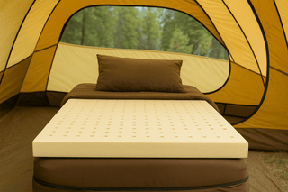 Ditch the Thin Foam: Why Latex Toppers Make the Best Camping Bed Cushion