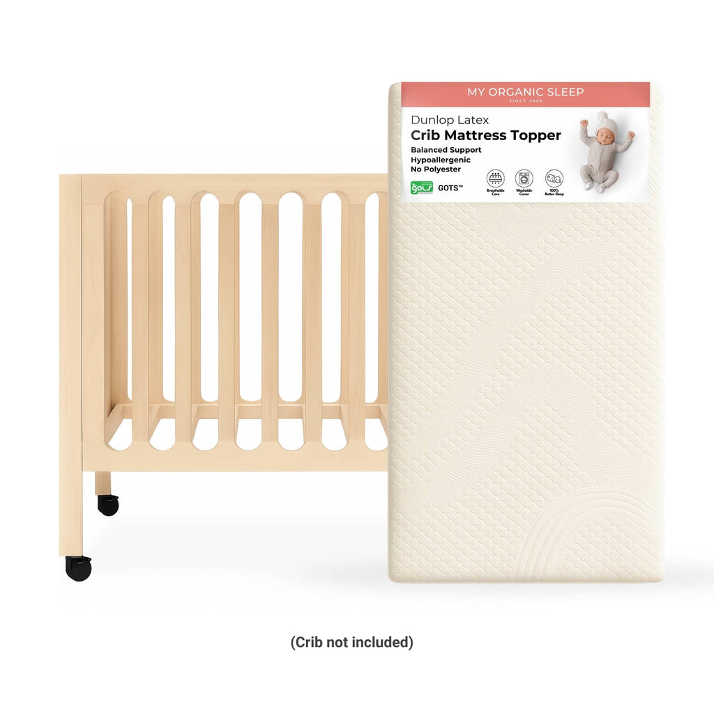 Sleep Essentials Mini-Sleeper Latex Mattress Topper (31” × 18”) – My Organic Sleep
