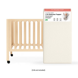 Mini Crib Latex Mattress Topper (38” × 24”)