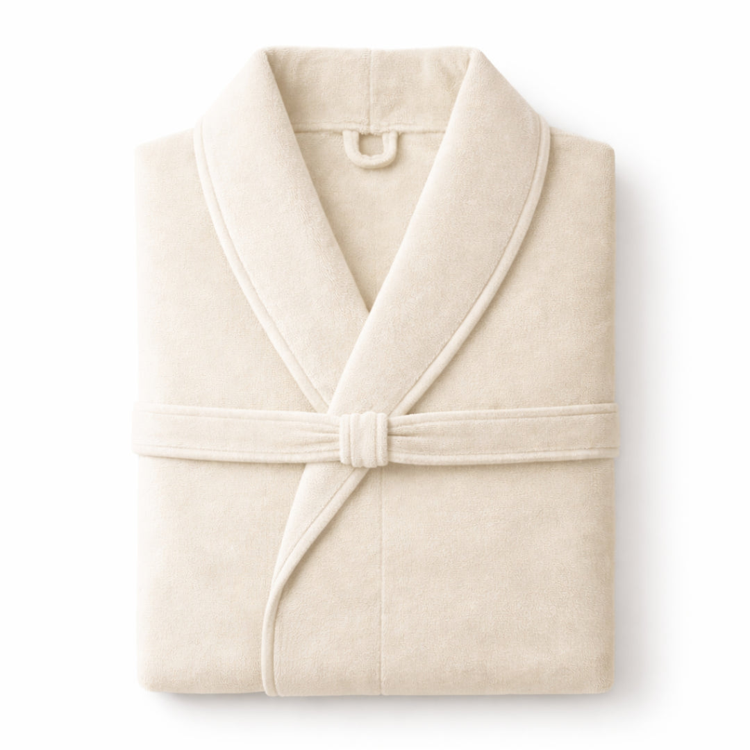 Women's Organic Cotton Velour Bathrobe