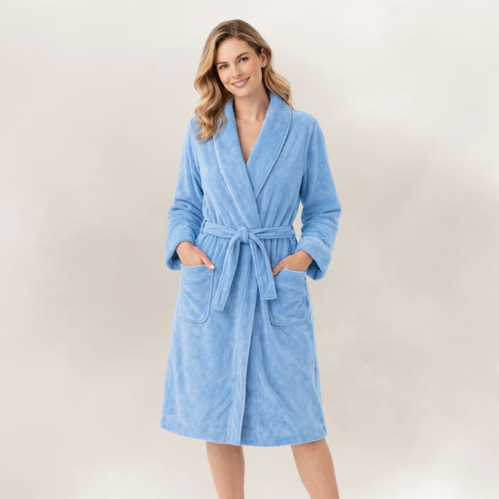 Women's Terry Cloth Organic Cotton Bathrobe