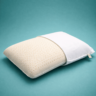 Low‑Loft Talalay & Organic Latex Pillow for Stomach Sleepers