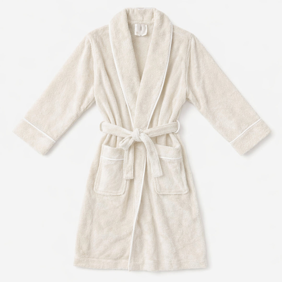 Women's Terry Cloth Organic Cotton Bathrobe
