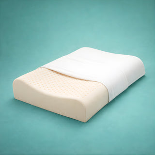 Organic Latex Contour Pillow – Ergonomic Neck & Shoulder Support