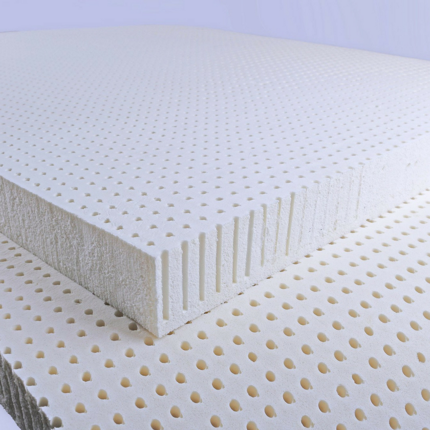 2" Inch and 3" Inch Organic Latex Mattress Topper Pad - No Cover [GOLS Certified]