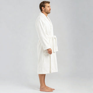 Men's Terry Cloth Organic Cotton Bathrobe