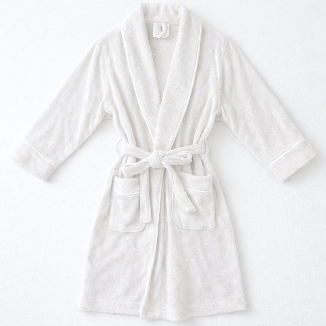 Organic Cotton Terry & Velour Bath Robe [GOTS Certified]