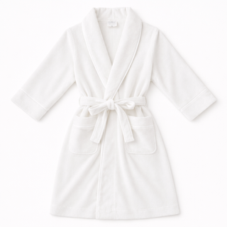 Men's Organic Cotton Velour Bathrobe