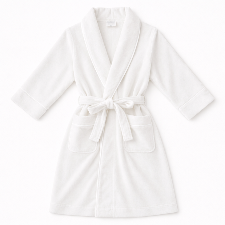 Women's Organic Cotton Velour Bathrobe