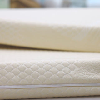 2" Inch and 3" Inch Dual Zone Organic Latex Mattress Topper Pad [GOLS Certified]