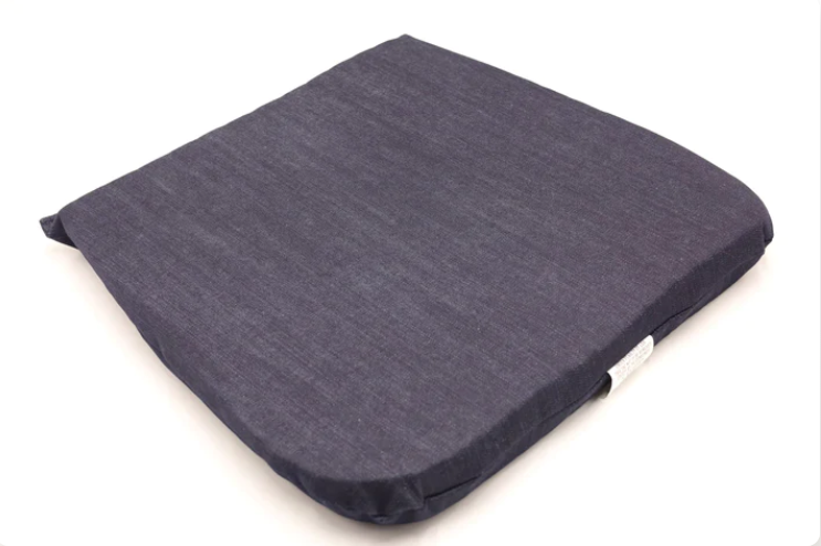 Organic Latex Seat Cushion 3 inch With Cover Handmade