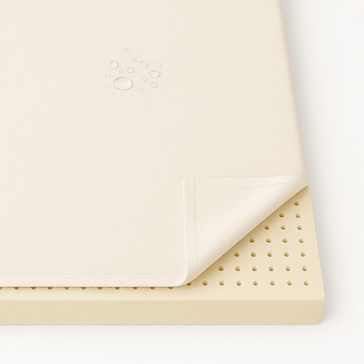 Organic Cotton Crib Mattress Topper Liner Pad – Water-Resistant, GOTS Certified, Toxin-Free Protection for Standard Cribs