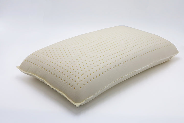 100% Talalay Natural Latex Pillow with Organic Cotton Cover GOTS Certified