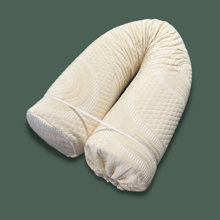 Natural Latex Body Pillow With Organic Cover