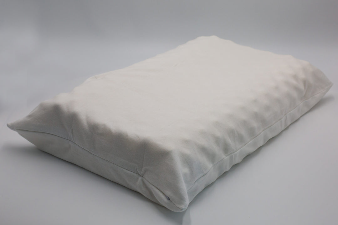 Contour Massage Latex Pillow With Organic Cotton GOLS Certified