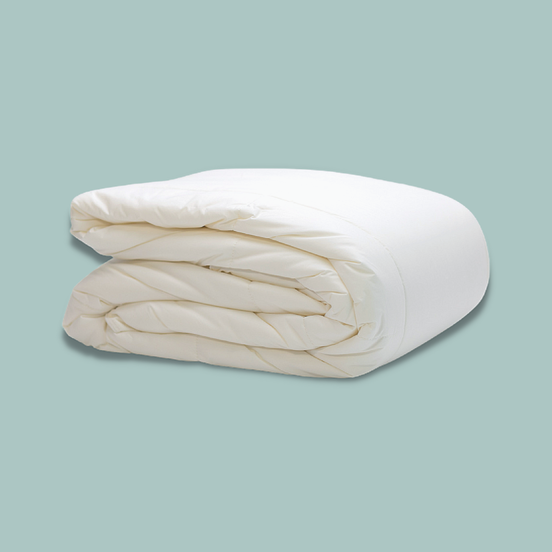 Organic Cotton Bamboo Comforter with Organic Cotton Cover