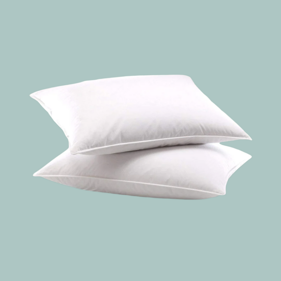 Real Down Pillow Organic Cotton Cover