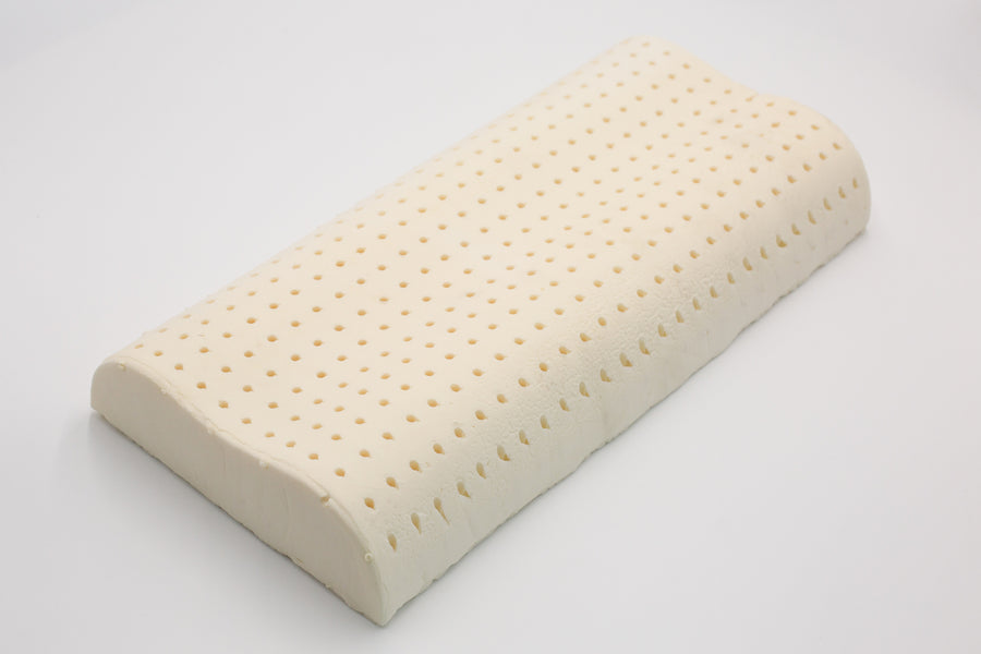 Travel Organic Latex Contour Pillow