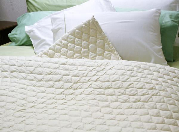 Certified Organic Cotton Mattress Pad - FLAT - MyOrganicSleep