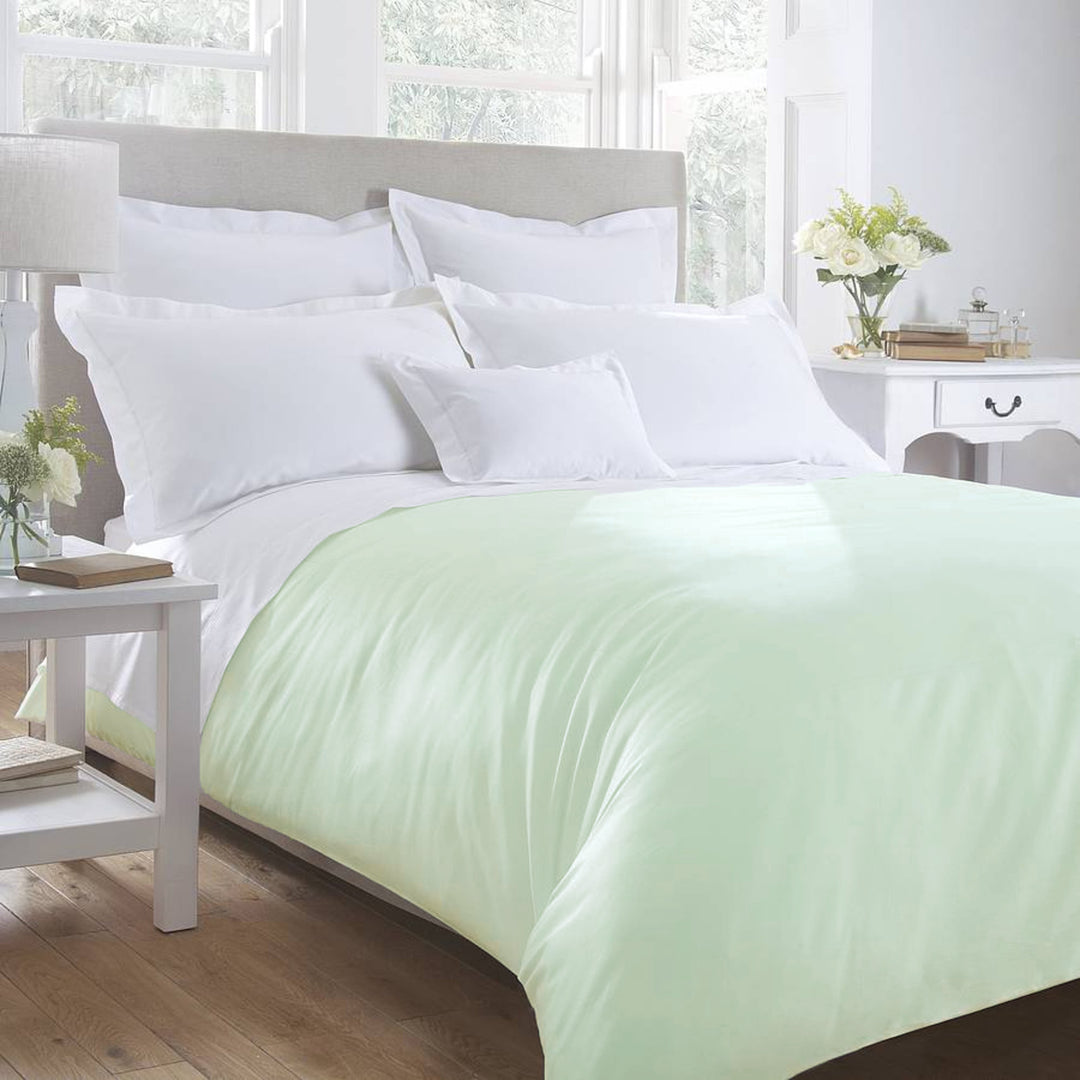 Organic Cotton Duvet Cover - Green