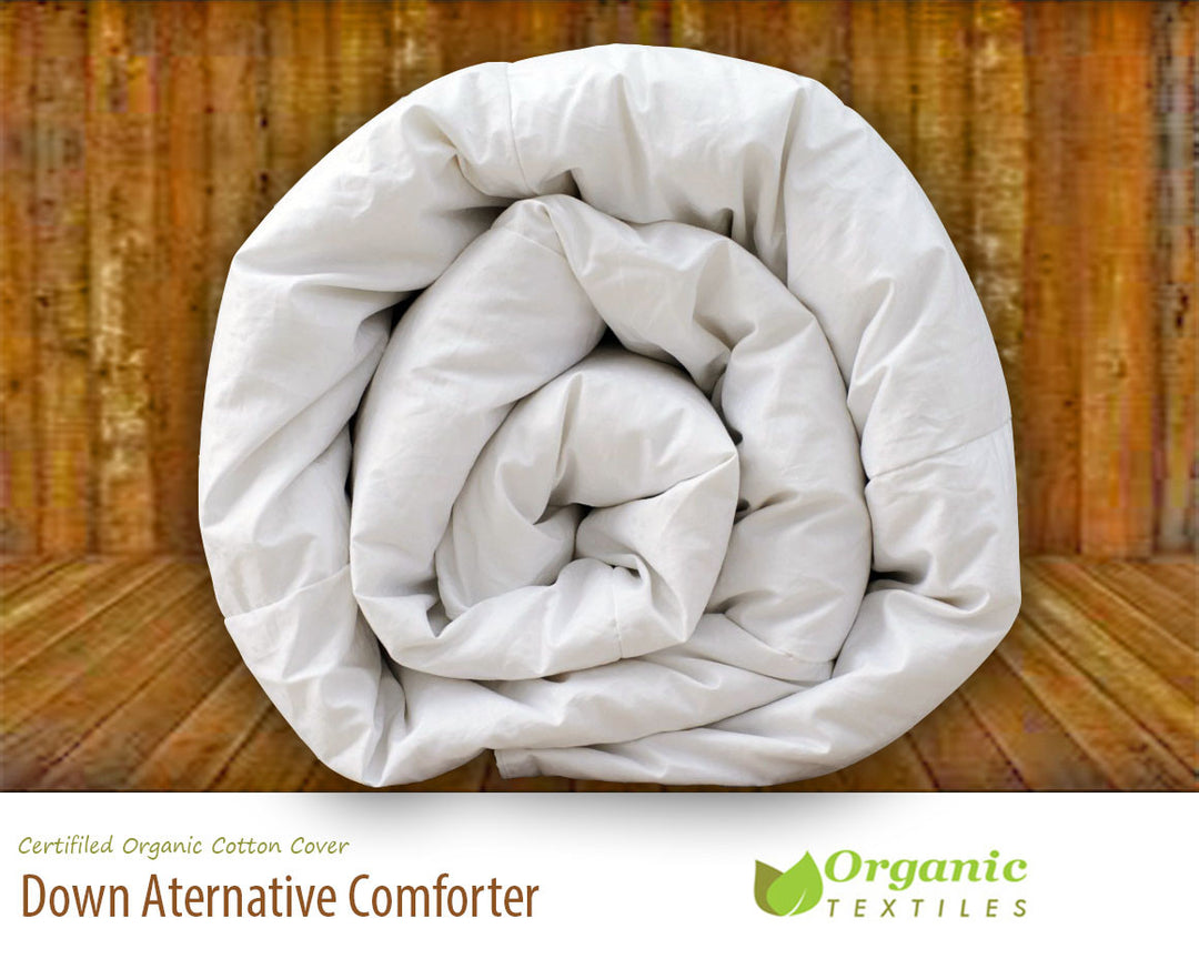 Washed Organic Down Alternative Comforter - MyOrganicSleep