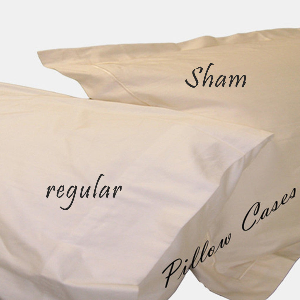 Organic Cotton Pillow Case 410TC and 550TC - MyOrganicSleep