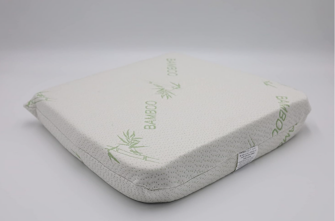 Organic Latex Seat Cushion 2'' (18x16x2) With Cover Made In USA